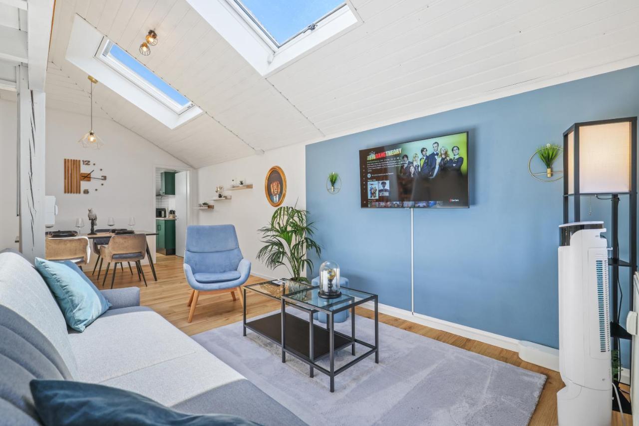 Apart21 - Blue - Maisonette - Netflix - Parking - Near Audi Ingolstadt Ngoại thất bức ảnh